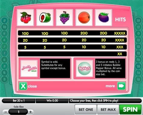 double bubble casino game.